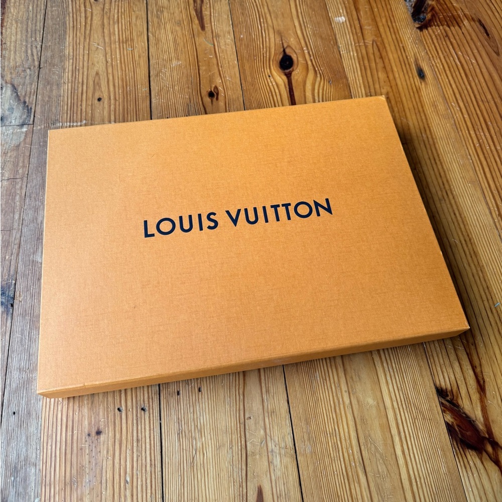 Orange Louis Vuitton Box 11.5x2.25x15.75
